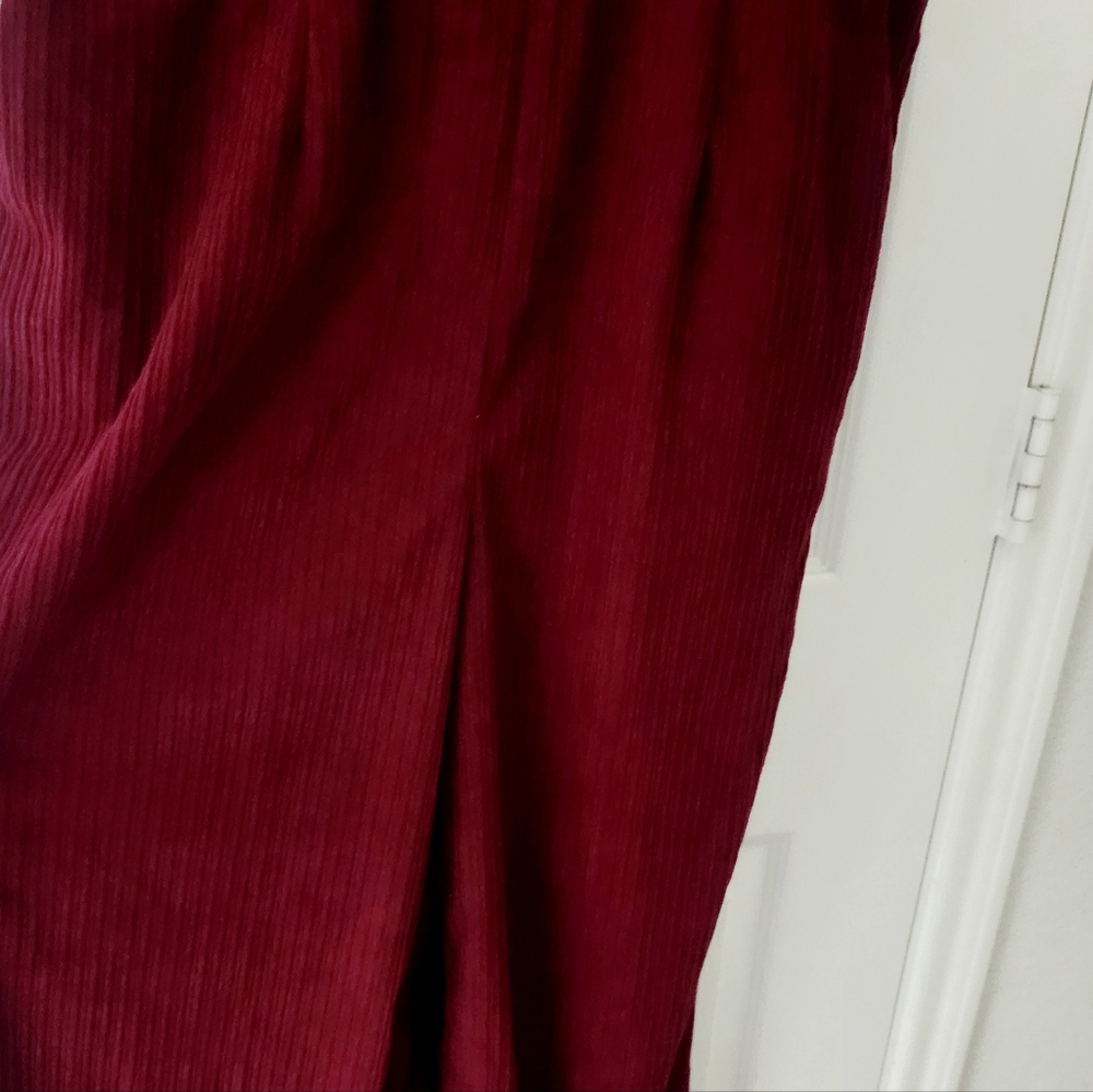 Cider Burgundy Overall Jumpsuit - Picture 4 of 16